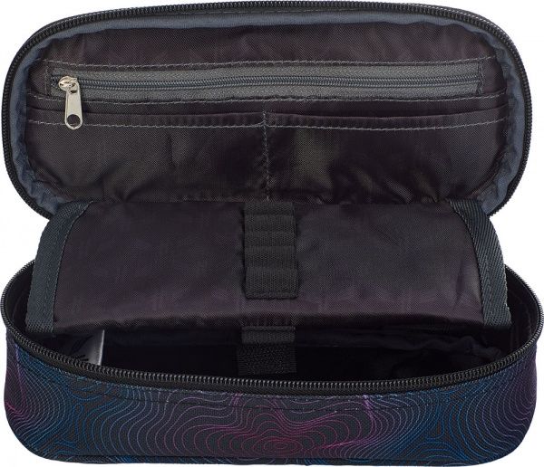 Пенал школьный HS-53 Hash синий