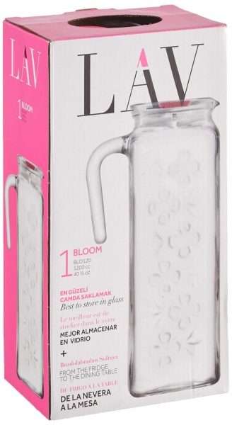 Графин Bloom 1200 мл LAV