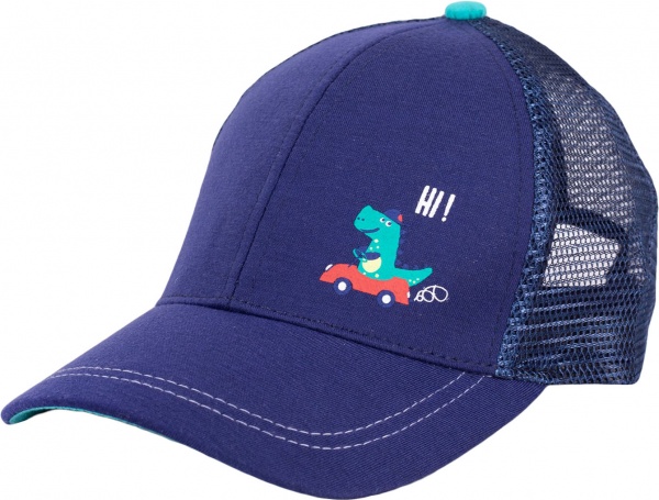 Кепка для мальчиков YO! р.46-50 синий CZD-0624C 