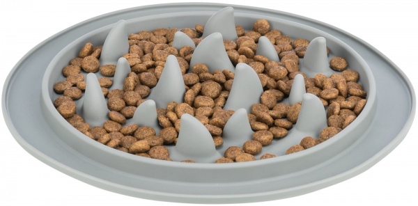 Килимок Trixie для собак Повільне годування сіра термопласна гума 24 см в асортименті (25036)