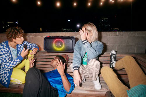 Акустическая система JBL Partybox GO Essential 2.0 black (JBLPBOTGESEU)