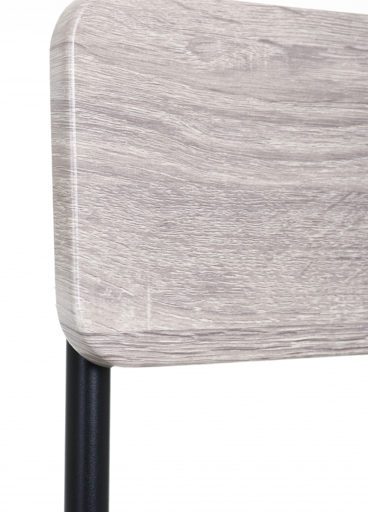 Комплект UP! (Underprice) Practic стол 110х70х76 см + 4 стулья 40х48х84 см дуб сонома/черный