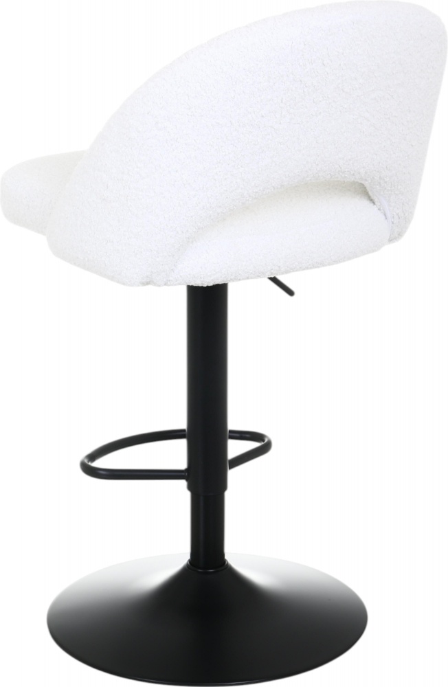 Стул барный ROUND UF TEDDY-11 480х510х910-1110 мм белый