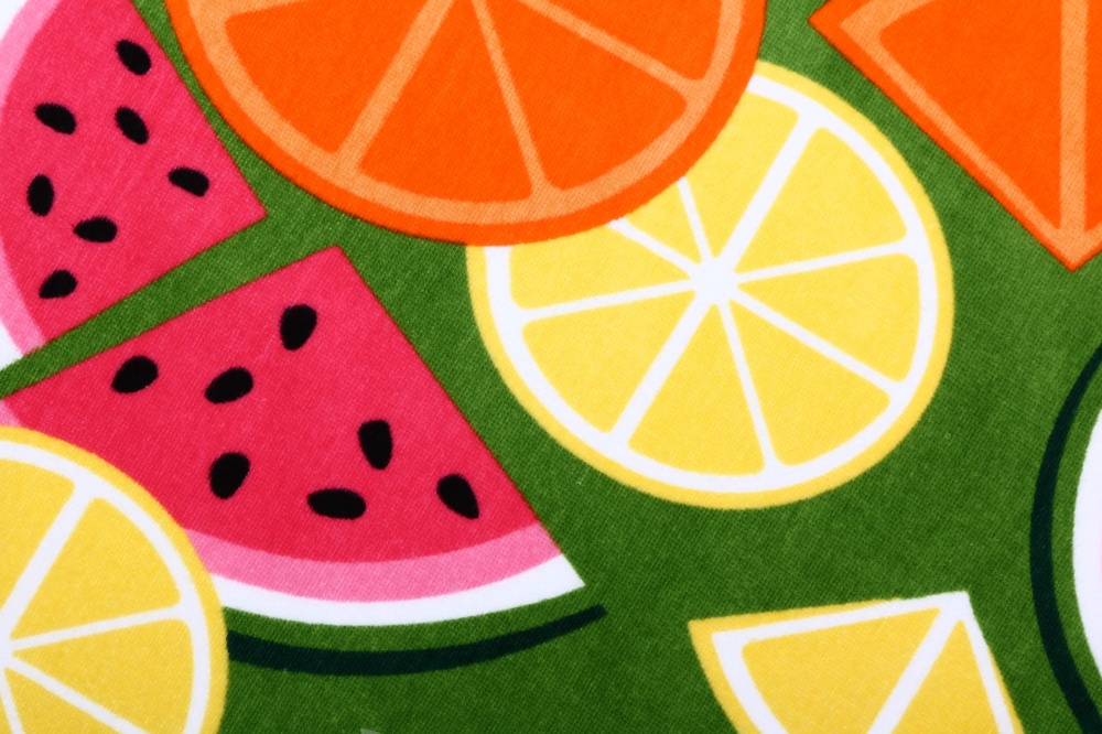 Рушник пляжний Fruits 70x140 см різнокольоровий Sensio
