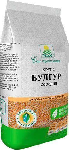 Булгур ТЕРРА 500 г средняя 