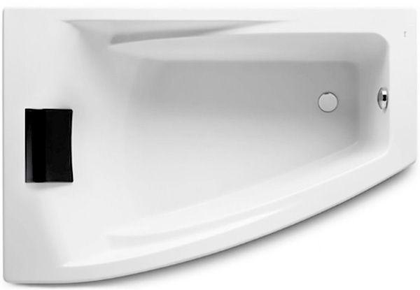 Ванна акрилова ROCA Hall 150x100 з ніжками і підголовником ліва A248164000