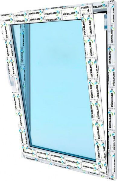 Окно поворотно-откидное VIKNALAND В 58 500x1000 мм правое 