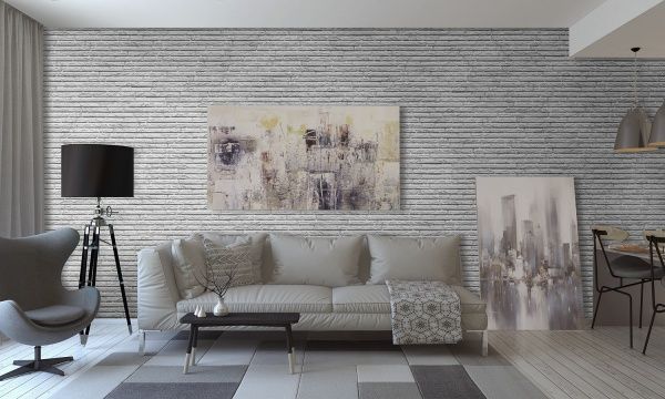 Плитка гипсовая прямая Арт-Декор София классик 0,5 кв.м 