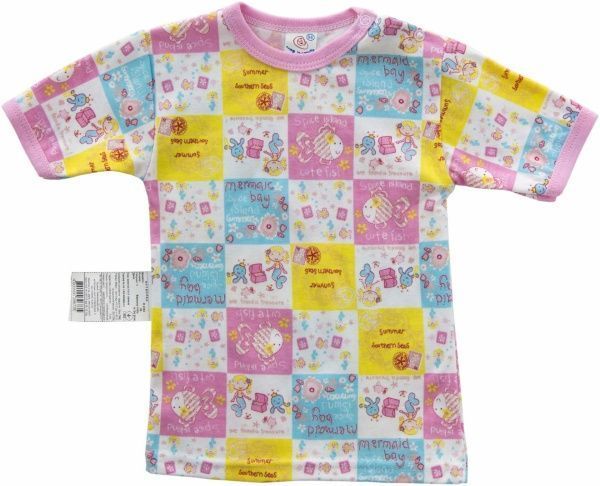 Футболка унисекс Моя планета Ф2302 р.86 разноцветный 