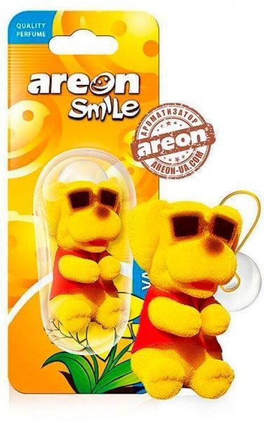 Ароматизатор подвесной АРЕОН Смайл игрушки Ваниль