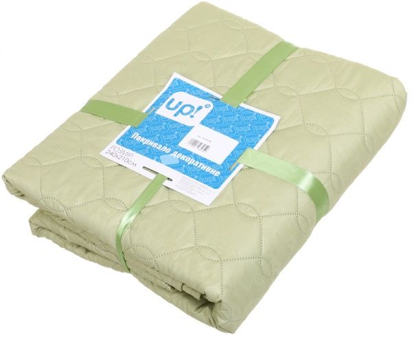 Покрывало декоративное 240x210 см UP! (Underprice) оливковый 