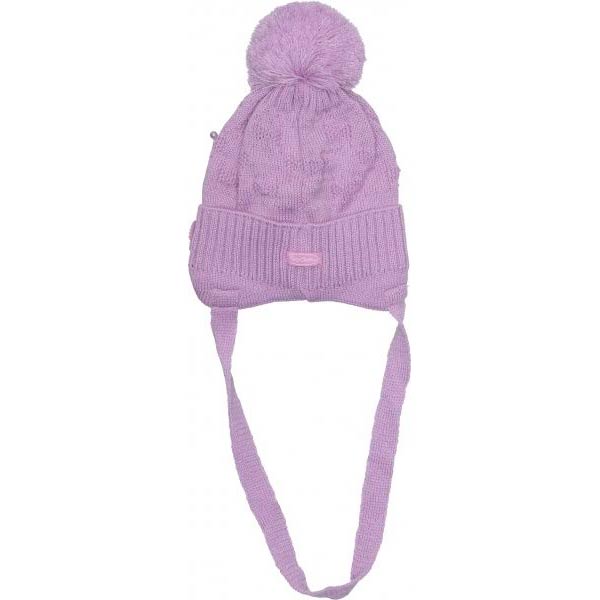 Шапочка дитяча для дівчинки Luna Kids р.48-50 бузковий 1826