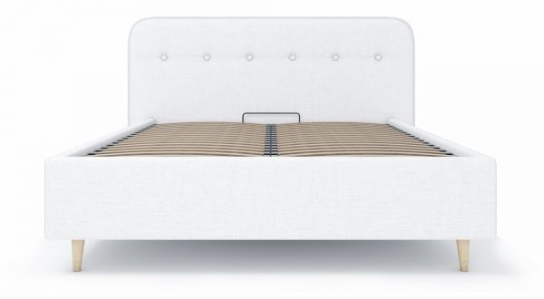 Кровать SOFYNO Бэлла Лаки 01 160x200 см белый 