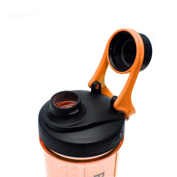 Шейкер з контейнером KXN-1199 600 мл оранжевый Casno
