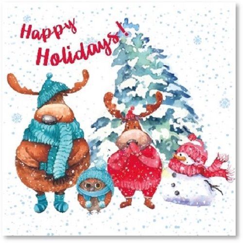 Салфетки столовые Silken 1 января 33х33 см 16 шт.