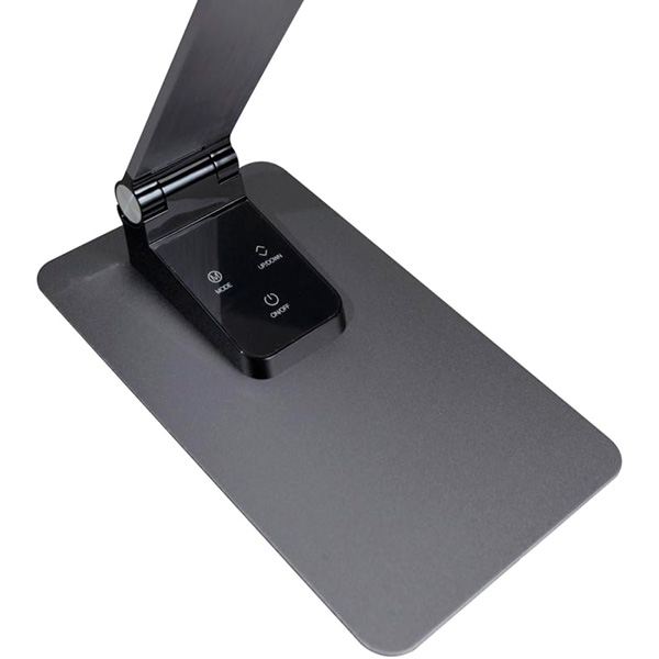 Настольная лампа офисная Светкомплект LED TB 009 Charge 9 Вт серый 