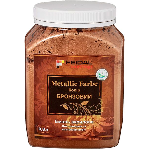 Декоративна фарба Feidal Metallic Farbe бронзовий 0.8 л