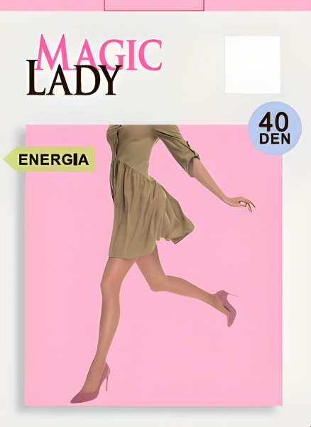 Колготки Magic Lady Energia 40 den р. 2 черный