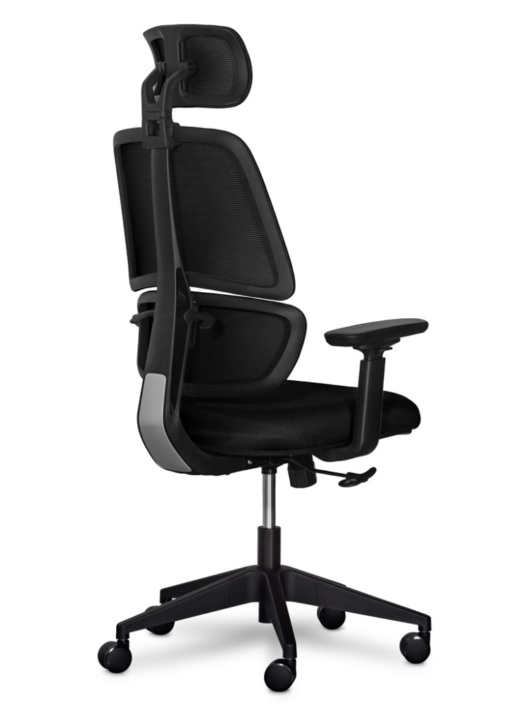 Кресло Mealux Leo Air Black (Y-543 KB) черный