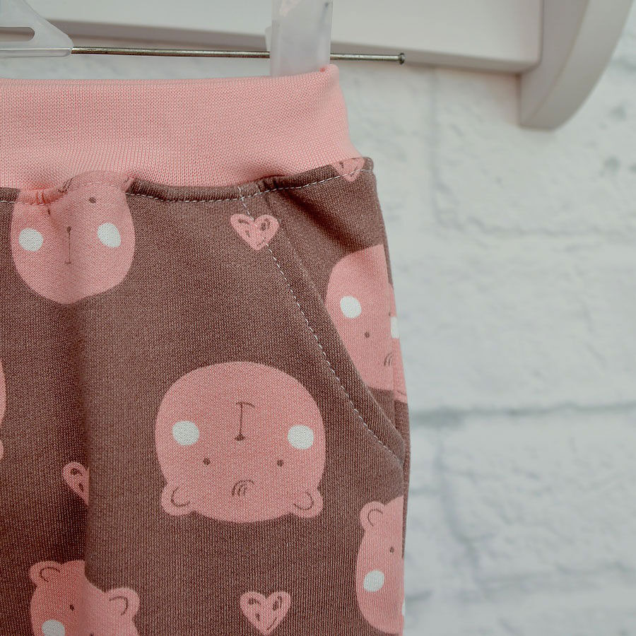 Штанці Blanka Барні з карманами р.62-74 коричневий 110574