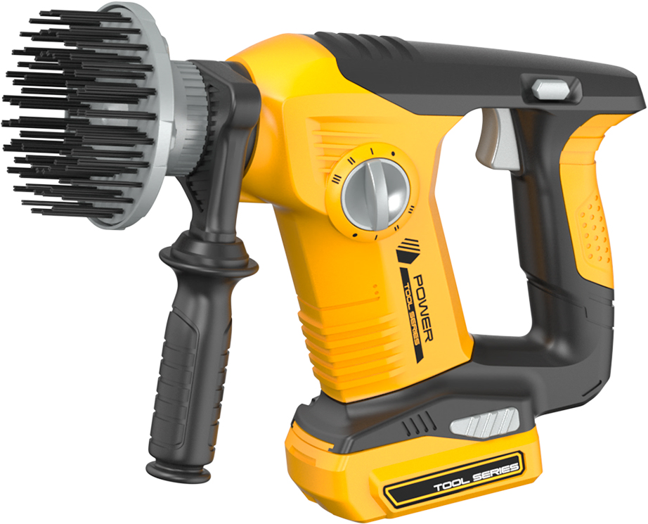 Іграшковий набір OTAMANKO 3 в 1: дриль, перфоратор, щітка 532.01.53