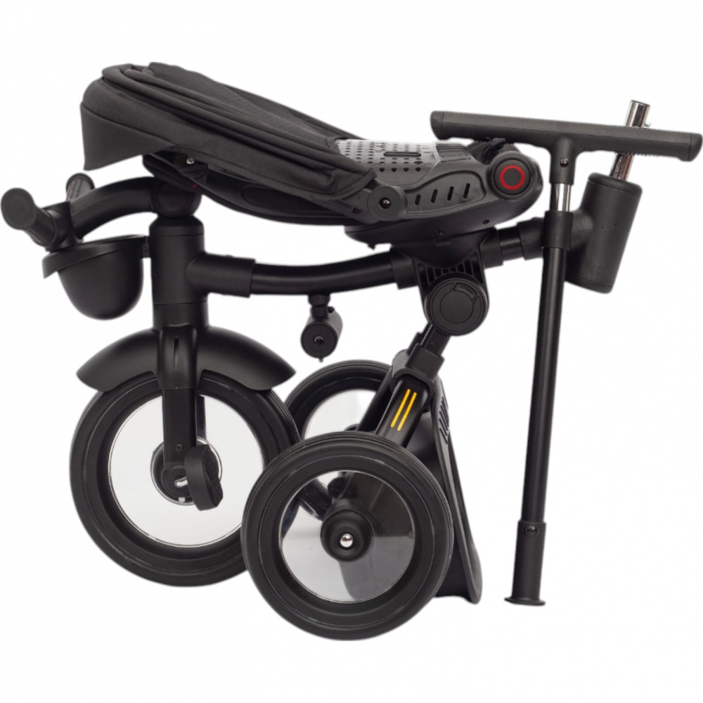 Велосипед детский MaxxPro kids трехколесный с балдахином черный 2750009