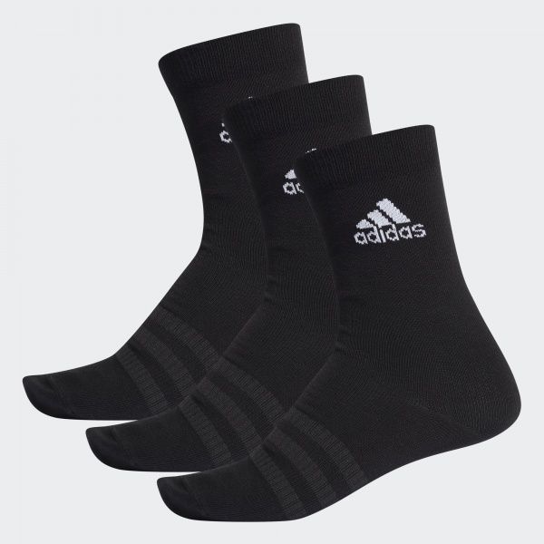 Шкарпетки Adidas LIGHT CREW 3PP DZ9394 чорний р.M