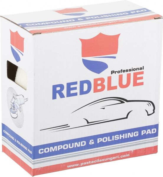 Круг полірувальний білий M14 Red Blue