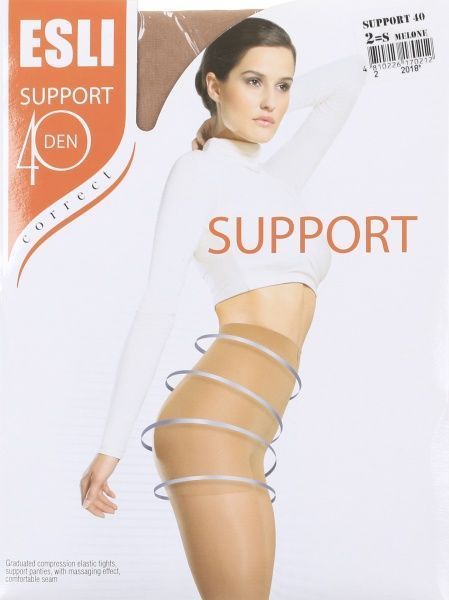 Колготки женские Conte Support 40 den р. 2 бежевый 1 шт. 