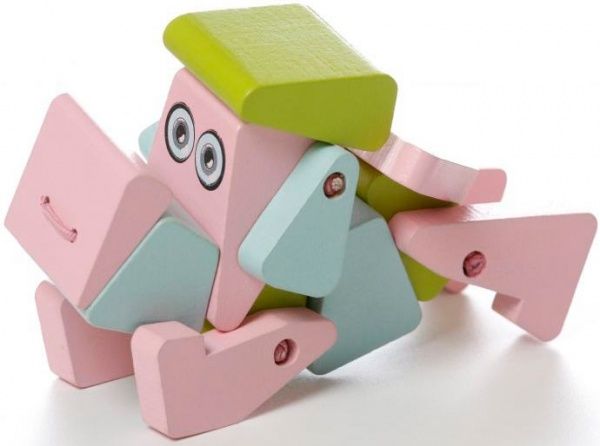 Игрушка деревянная Cubika Собака акробат LA-1