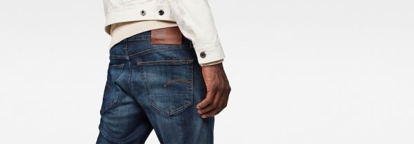 Джинсы G-Star RAW 3301 Slim 51001,8968-9112 р. 36-32 синий 