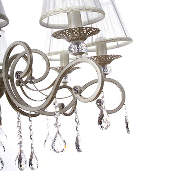 Люстра Altalusse INL-6121P-08 крем/белый