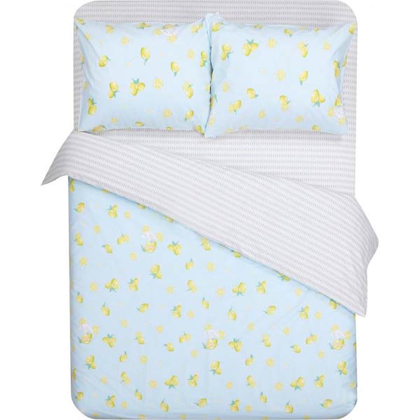Комплект постільної білизни полуторний Juicy lemon