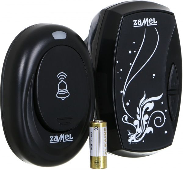 Звонок беспроводной Zamel Blues черный ST-960