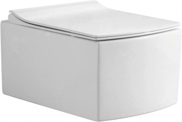 Унитаз подвесной Jaquar Kubix Rimless KUS-WHT-35953BIUFSM