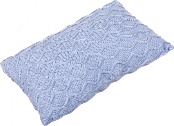 Подушка Хвиля 30x45 см блакитний 