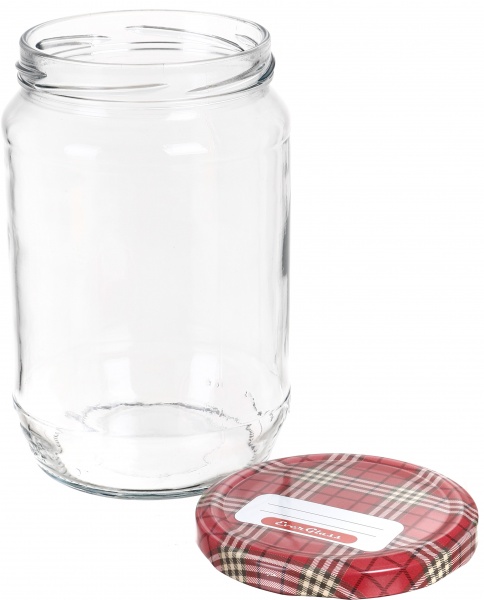 Банка для консервирования ТО с металлической крышкой 82 мм 0,72л Everglass