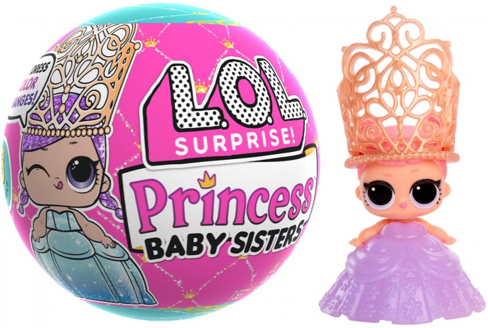 Игровой набор MGA Entertainment с куклой LOL Surprise! Принцессы-сестрички в ассортименте 567523