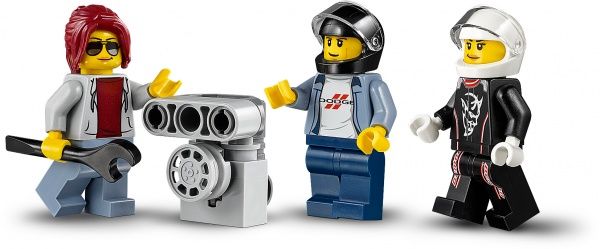 Конструктор LEGO Speed Champions Автомобили 2018 Dodge Challenger SRT Demon и 1970 Dodge Charger R/T 75893