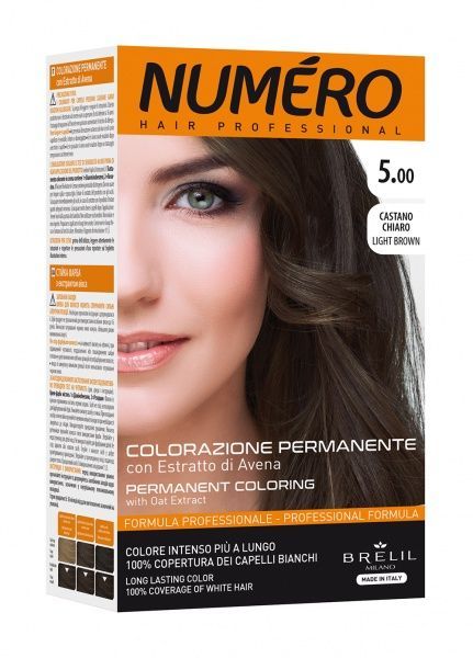 Краска для волос Numero 5.00 Light brown (светлый каштан) 140 мл