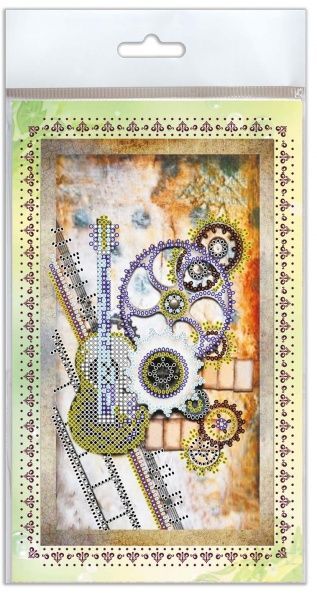 Набір для вишивання бісером Гітара 84x140 мм Абрис Арт