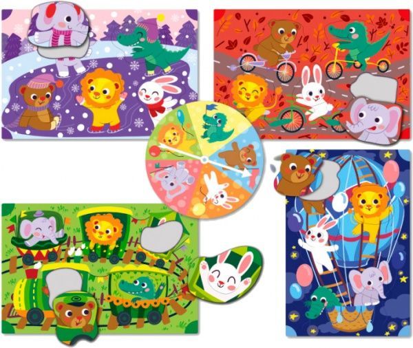 Игра настольная DoDo Лео и его друзья 300210