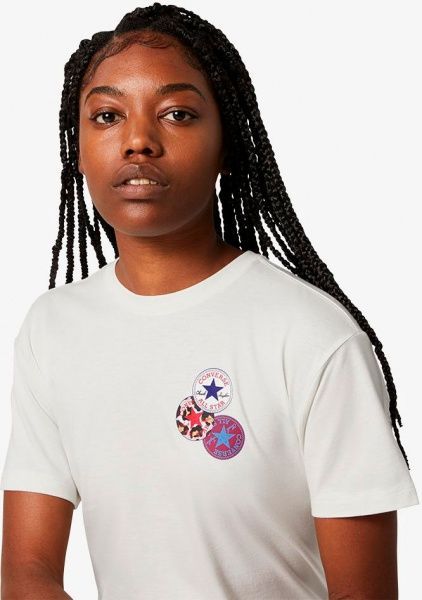 Футболка Converse WOMENS DISTORT TEE 10019115-103 L білий