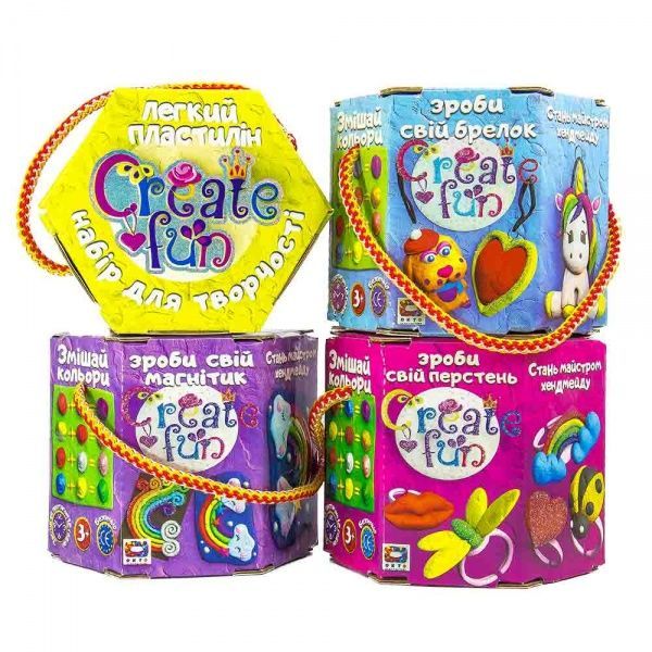 Пластилин легкий Create fun Сувенир 70030 Nota Bene