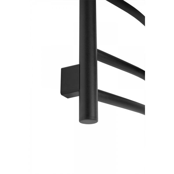 Комплект креплений для скрытого подключения полотенцесушителя черного цвета (24-622630-5030)