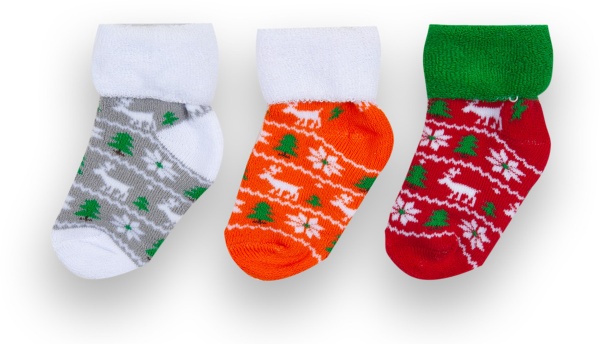 Носки детские унисекс GABBI NSU-303 90303 р.8-10 в ассортименте 