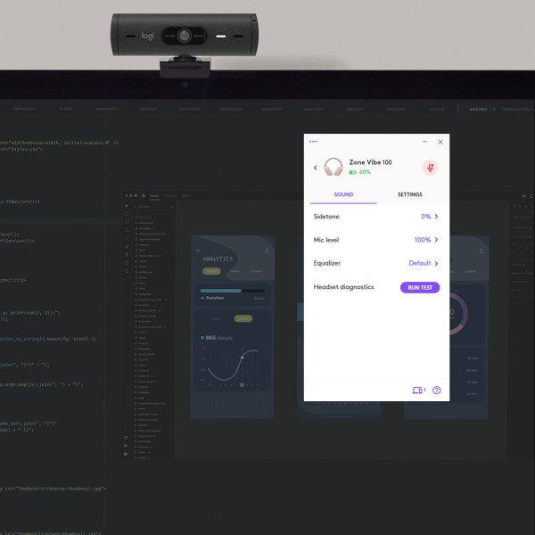 Навушники бездротові Logitech Zone Vibe 100 graphite (981-001213) 