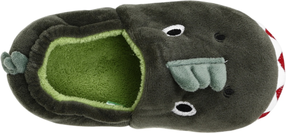 Тапочки для мальчиков HW с аркой Крокодил р.26-27 зеленый NULL