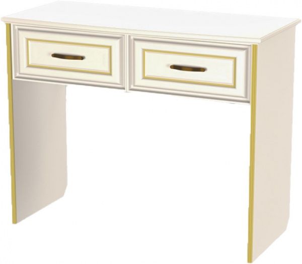 Столик туалетный Тулуза ваниль/золотая патина (Т-СТ-5.3) 