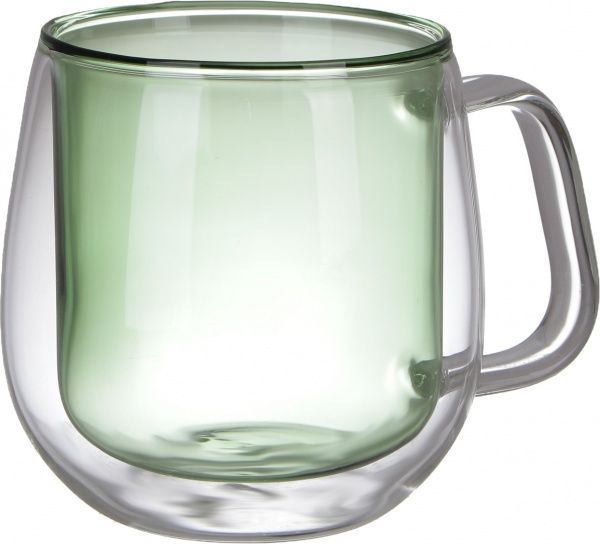 Набор чашек Sparkle Green 330 мл Flamberg Smart Kitchen